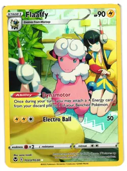 Pokemon TCG Flaaffy TG03/TG30 Sword & Shield: Silver Tempest VLP - Image 1