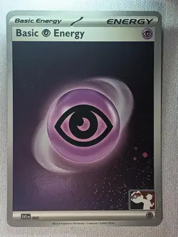 Basic Psychic Energy (Cosmos Holo) 005 Holo Prize Pack Series Cards Pokemon LP - Image 1