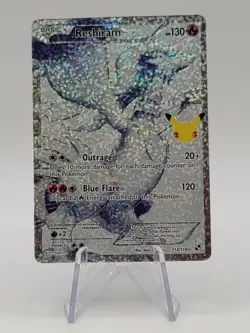 Reshiram 113/114 Holo Celebrations Classic Collection Pokemon Card - Image 1
