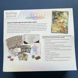 Prismatic Evolutions Pokemon Center Elite Trainer Box PC ETB Sealed - DESC DMG - Image 5