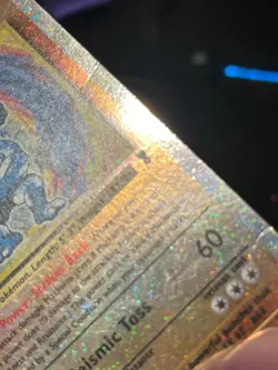 Machamp 15/110 Legendary Collection Reverse Holo Rare Pokemon Card HP/Creases - Image 3