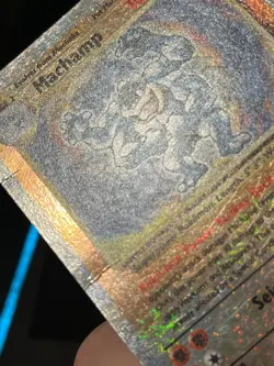 Machamp 15/110 Legendary Collection Reverse Holo Rare Pokemon Card HP/Creases - Image 4
