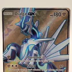 Pokemon TCG Dialga GX Full Art 125/131 Sm-Forbidden Light Holo Card - Image 2