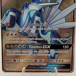 Pokemon TCG Dialga GX Full Art 125/131 Sm-Forbidden Light Holo Card - Image 3