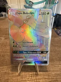 Pokemon Tapu Bulu GX Sm-Burning Shadows 149/147 Secret Rare Full Art Holo - Image 1