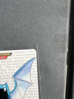 1996 Bandai Carddass Golbat #42 Pokemon Card Vintage Japanese Grading Contender - Image 3