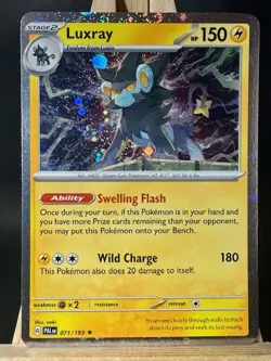 Luxray - Cosmos Holo Promo Pokemon Trading Card Game MCAP 071/193 NM - Image 1