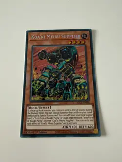 Yu-Gi-Oh! Koa'ki Meiru Supplier BLCR-EN080 Secret Rare Mint 1st Edition - Image 1