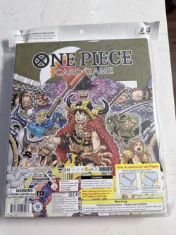 ONE PIECE Card Game Official 9-Pocket Binder Vol.1 English Sealed Bandai 10 DON - Image 3