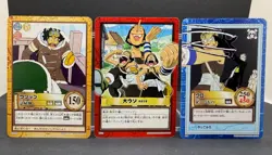 Usopp Carddass Hyper Battle Japanese Bandai 3 Card Lot Vintage One Piece - Image 1