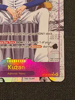 Bandai One Piece TCG Kuzan (Manga) OP16-063 The Time of Battle Foil ENGLISH - Image 5