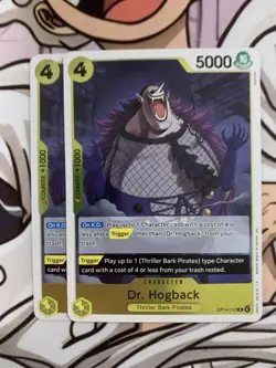 2x Dr. Hogback OP14-110 x2 The Azure Sea's Seven One Piece TCG English NM - Image 1
