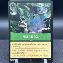 Pack Tactics 100/204 Cold Foil Disney Lorcana Card - Image 1