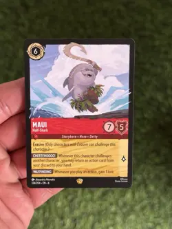 Maui - Half-Shark - 124/204 - Legendary Disney Lorcana: Azurite Sea - Image 1
