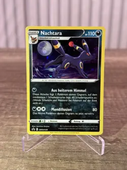 Nachtara HOLO Drachenwandel Blister Promo SWSH129 Pokemon Karten Sammlung - Image 3