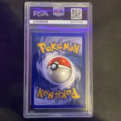 1999 Pokemon Jungle Clefable Holo PSA 8 NM-MT 1/64 Rare - Image 2