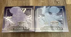 Pokemon Center Chilling Reign Error Boxes Ice Rider and Shadow Rider ETB 8 Packs - Image 1