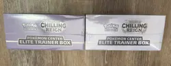 Pokemon Center Chilling Reign Error Boxes Ice Rider and Shadow Rider ETB 8 Packs - Image 4