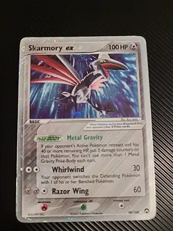 Skarmory Ex - 98/108 - Pokemon Power Keepers Ultra Rare MP/DMG - Image 1