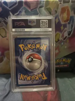1999 Pokemon Base Set Unlimited #38 Poliwhirl PSA 8 - Image 2