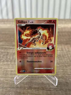 Gallopa 47/111 Reverse Holo Aufstieg der Rivalen low pop Pokemon Karten Sammlung - Image 2