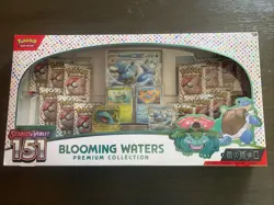 Pokemon Scarlet & Violet 151 Blooming Waters Premium Collection Box Sealed - Image 1