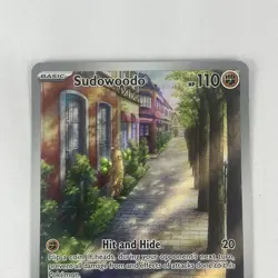 Sudowoodo 219/193 IR Illustration Rare Holo Pokemon 2023 Paldea Evolved NM - Image 2