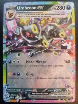 Prize pack 7 Pokemon TCG Umbreon EX 060/131 Prismatic Evolutions Holo Mint - Image 1