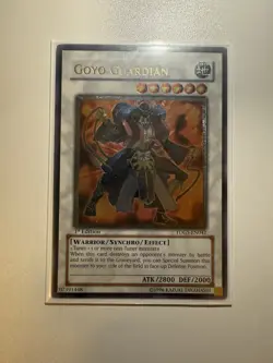 Yu-Gi-Oh Goyo Guardian Ultimate Rare 1st Edition TDGS-EN042 NM - Image 1
