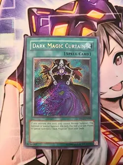YuGiOh Dark Magic Curtain PP01-EN008 Secret Rare Premium Pack NM - Image 1