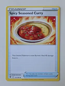 Spicy Seasoned Curry - 151/189 - Pokemon Astral Radiance 2022 - Uncommon Card NM - Image 1