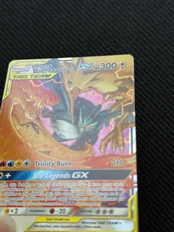 Moltres & Zapdos & Articuno GX 44/68 Hidden Fates Holo Pokemon Card Nm - Image 2