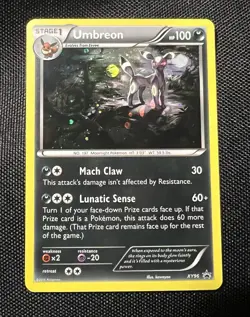 Pokemon Umbreon XY96 Holo Black Star Promo Card - Image 1