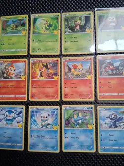 Pokemon 25th Anniversary 2021 McDonald’s Complete Non Holo Promo Card Set 1-25 - Image 5