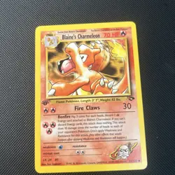 Pokemon Card Blaine's Charmeleon 1st Edition Uncommon Gym Challenge 31/132 NM - Image 5