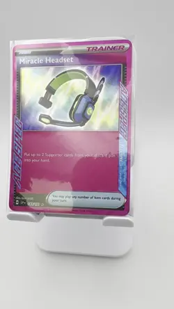 Pokemon TCG, Miracle Headset 183/191 - Surging Sparks - Ace Spec Trainer Card - Image 2