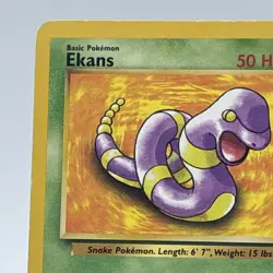 EKANS - Team Rocket Set - 56/82 - Common - Pokemon Card - Unlimited - LP - Image 2