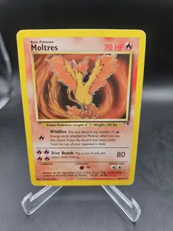 Moltres Non Holo Rare Pokemon TCG Card Legendary Collection 30/110 - Image 1