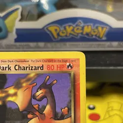 Pokemon Dark Charizard TCG Non-Holo Rare Card 21/82 LP/MP - Image 3
