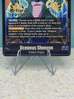 Dragon Ball SCG Wish For Shenron Oceanus Shenron FB07-042 Release Event Card - Image 3