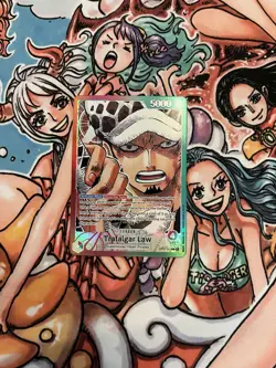One Piece Card Game English Romance Dawn OP01-002 Trafalgar Law Leader - Image 1