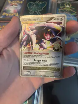 Pokemon Garchomp TCG Holo Rare Card LV.X Supreme Victors 145/147 - Image 1
