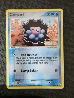 CLAMPERL - 51/92 - EX LEGEND MAKER - COMMON - POKEMON CARD - STAMPED - Image 1