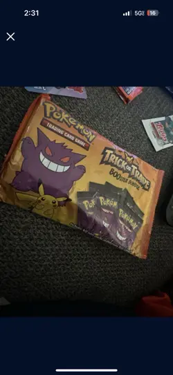 Nintendo Pokemon TCG BOOster Trick Or Trade Trading Card Game - 120 Cards - Image 1