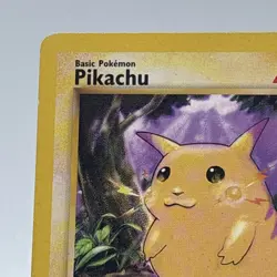 Pikachu 87/130 - Common - Base Set 2 - Vintage WOTC Pokemon Card - LP - Image 2
