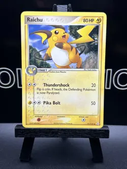 Raichu 51/110 Uncommon EX Holon Phantoms Pokemon Card Regular LP - Image 2