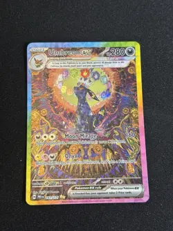 Pokemon TCG Umbreon ex 161/131 Prismatic Evolutions SIR Holo English NM - Image 3