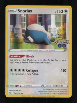 HOLO SNORLAX RARE HOLO 055/078 NM POKEMON - Image 1