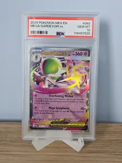 PSA 10 Pokemon Mega Gardevoir 60/132 Mega Evolutions EX GEM MINT - Image 1
