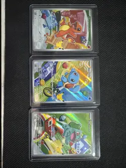 Pokemon TCG First Partner Illustration Collection Series 1 Kanto GEN 1 Set NM - Image 1